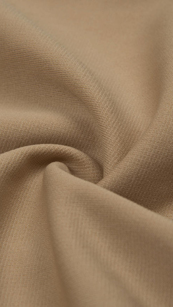 METALLISCHES BRONZE-DRAPIERTES MINIKLEID IN GOLD (inkl. Gürtel)