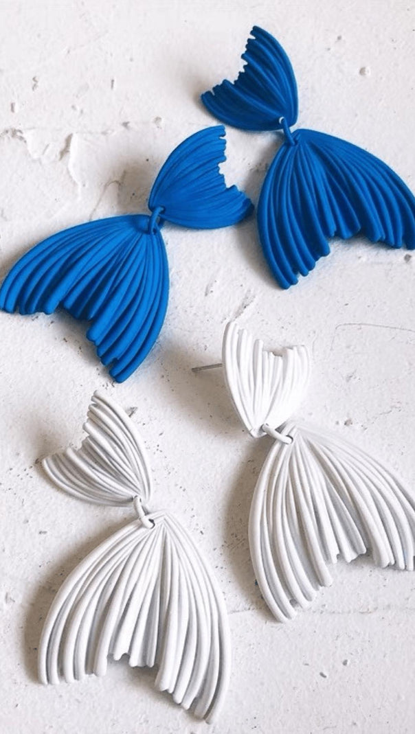 AIIZIE MERMAID BIG EARRINGS - product image