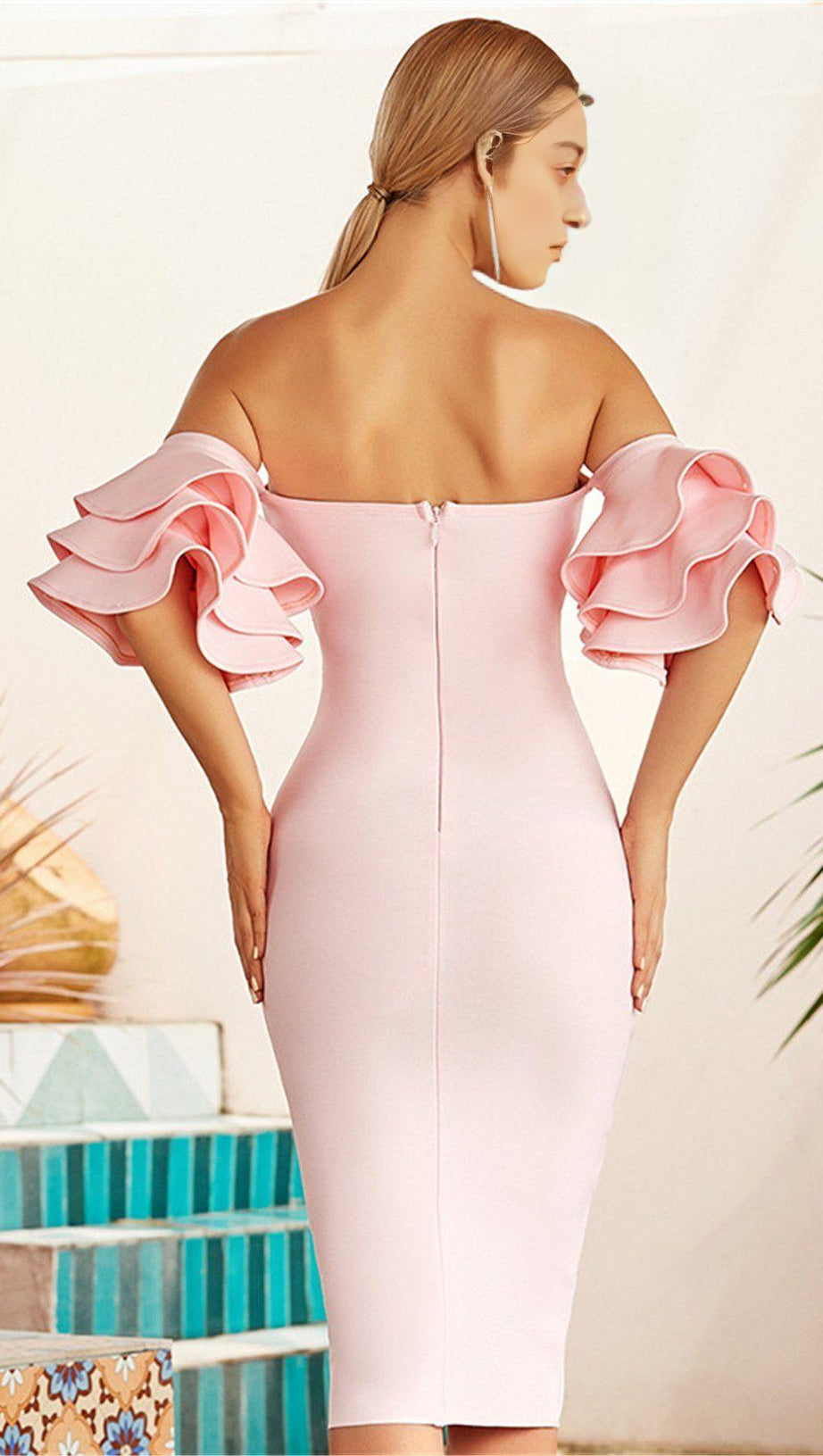 MELALEUCA SLEEVE ANDAGE DRESS