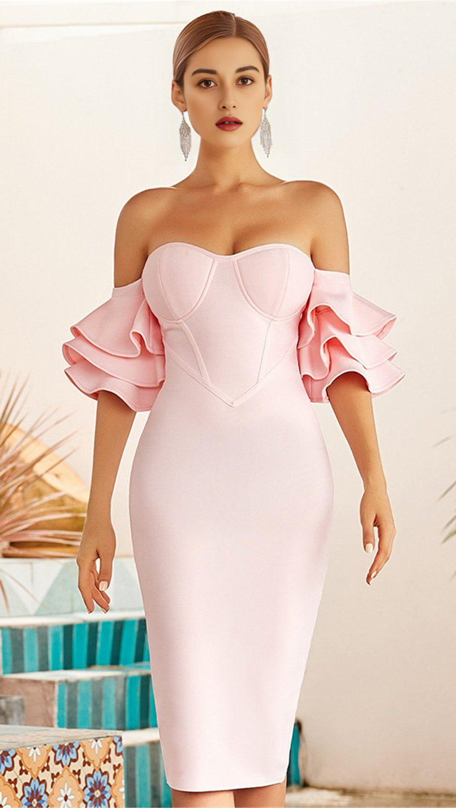 MELALEUCA SLEEVE ANDAGE DRESS