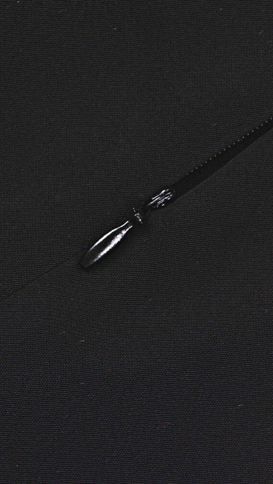 BOW BACK MINI DRESS IN BLACK