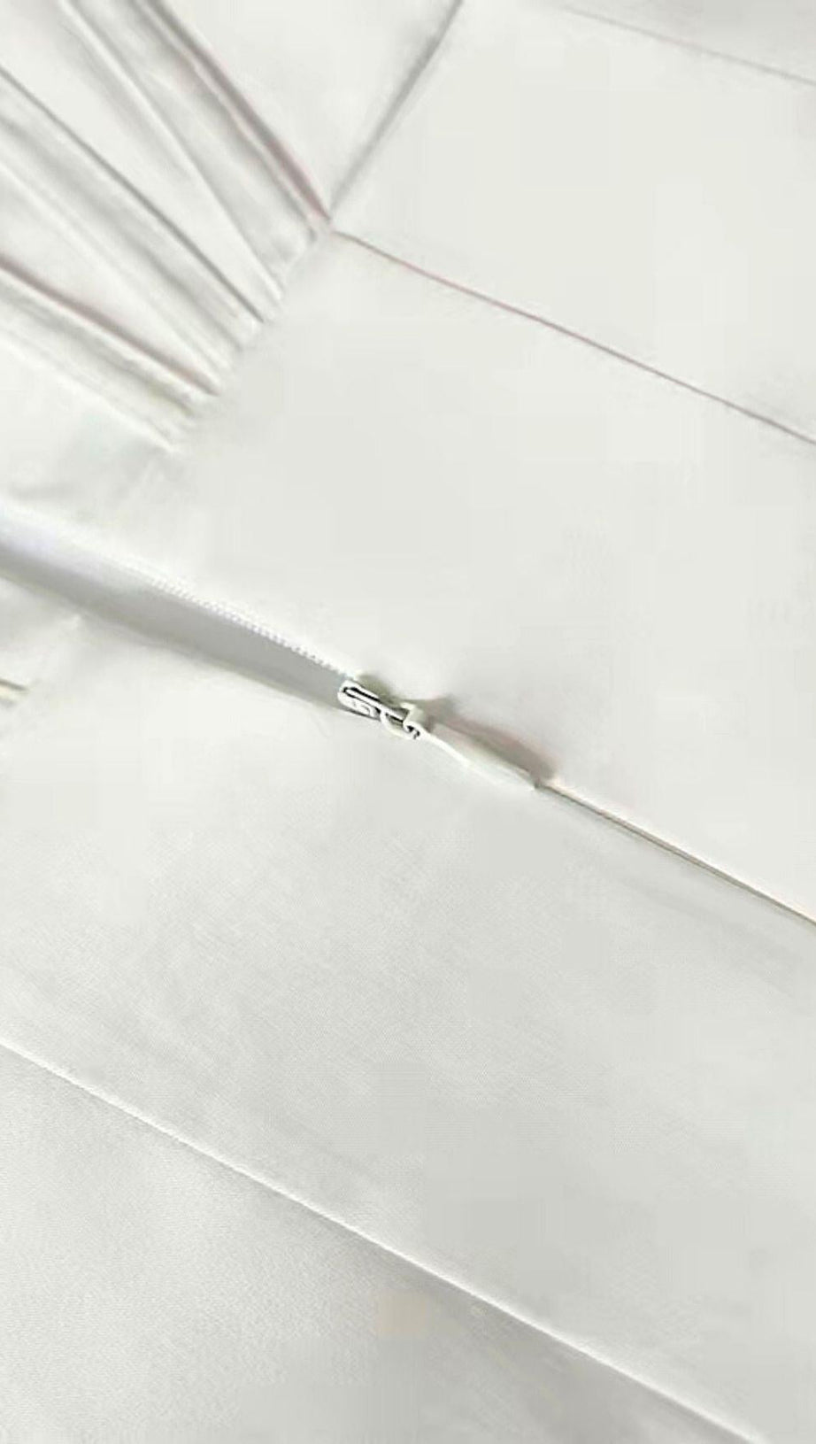 SATIN OFF SHOULDER DRESS IN IVORY