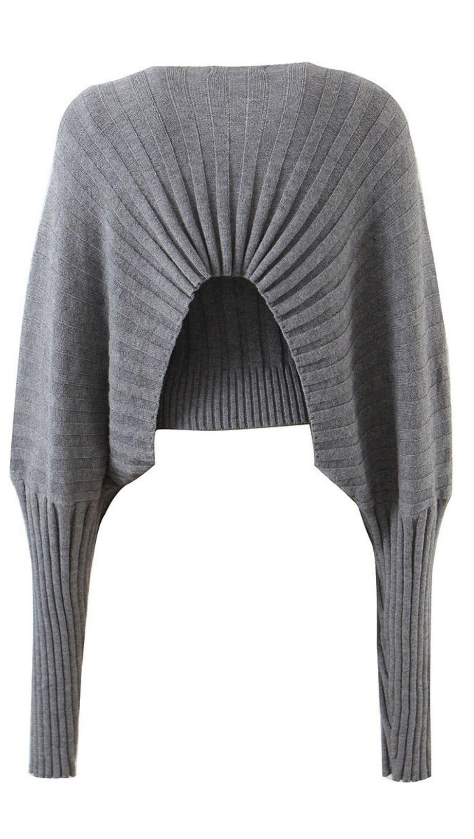 LONG SLEEVE CAMISOLE WITH METAL CHAIN.