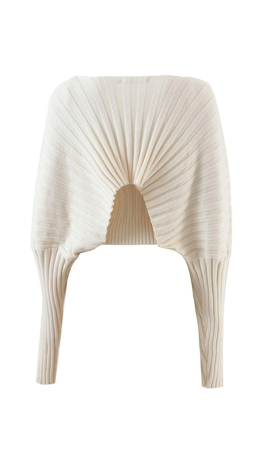 LONG SLEEVE CAMISOLE WITH METAL CHAIN.