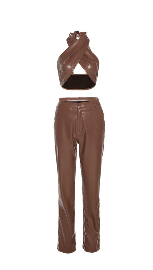 AIIZIE LEATHER FASHION SUIT - product image