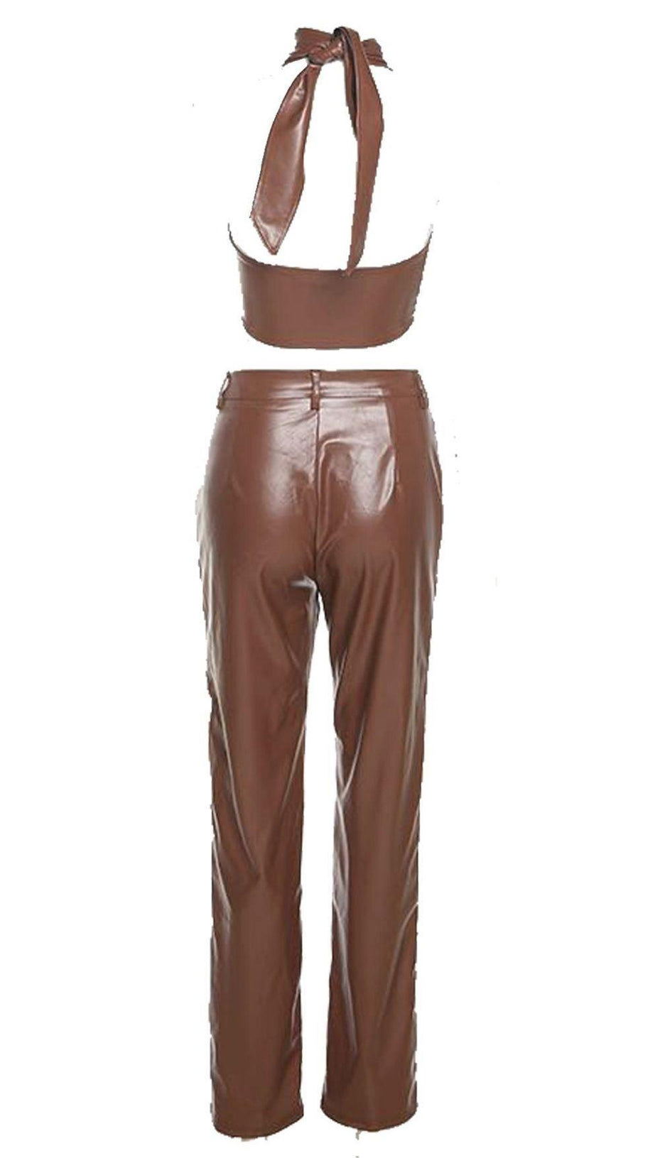 LEATHER FASHION SUIT