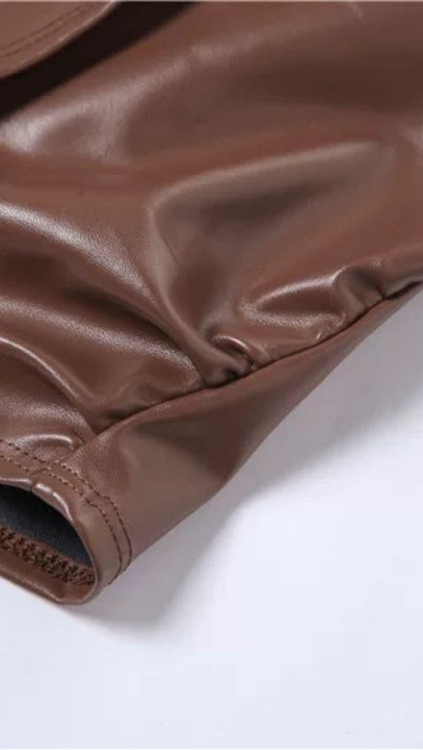 AIIZIE LEATHER FASHION SUIT - product image