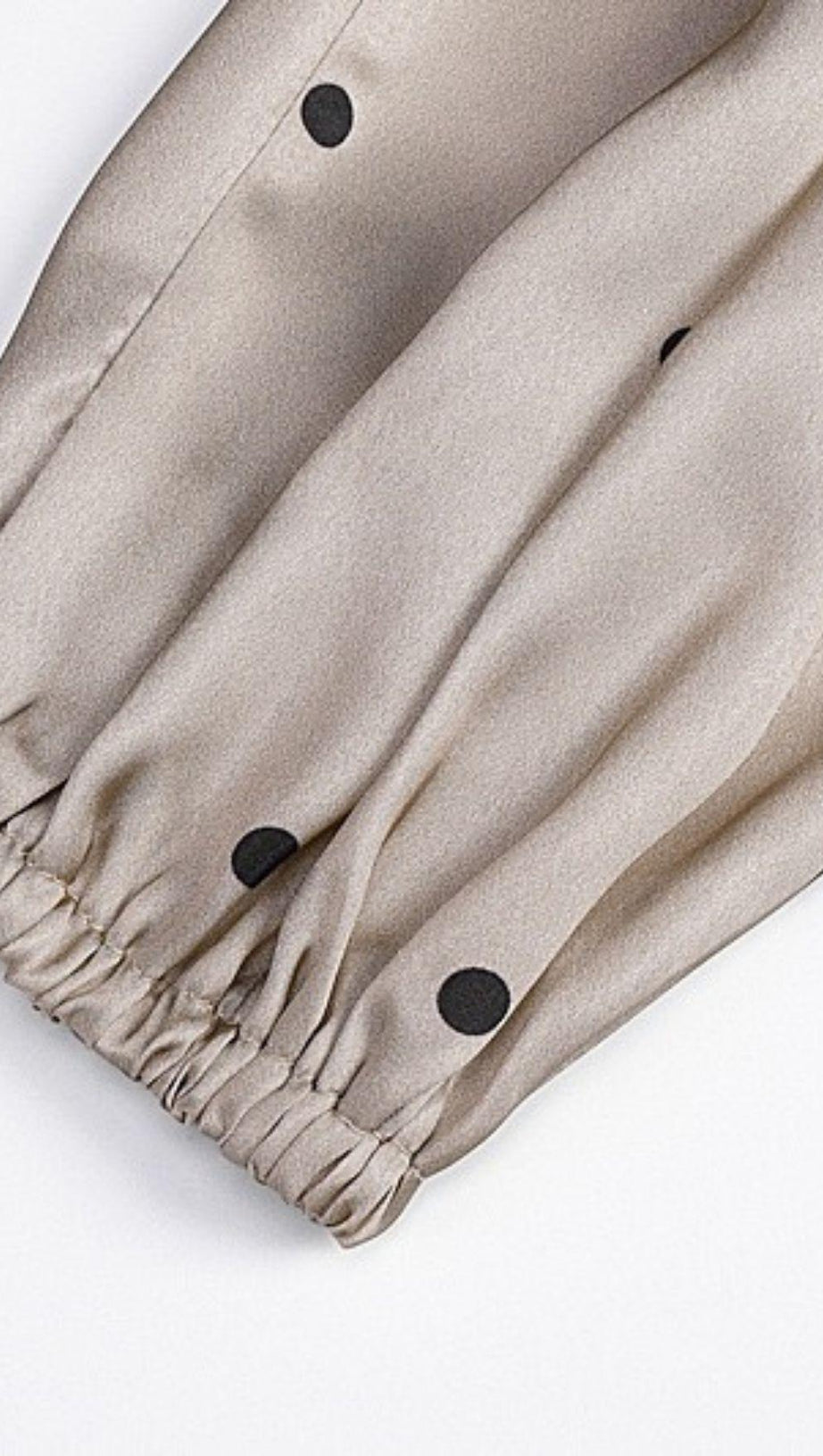 LANTERN SLEEVE SUSPENDERS WRAP TOP