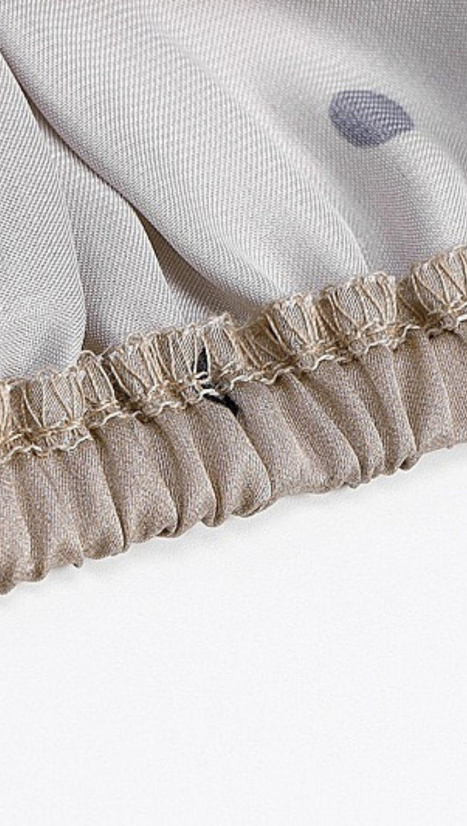 LANTERN SLEEVE SUSPENDERS WRAP TOP