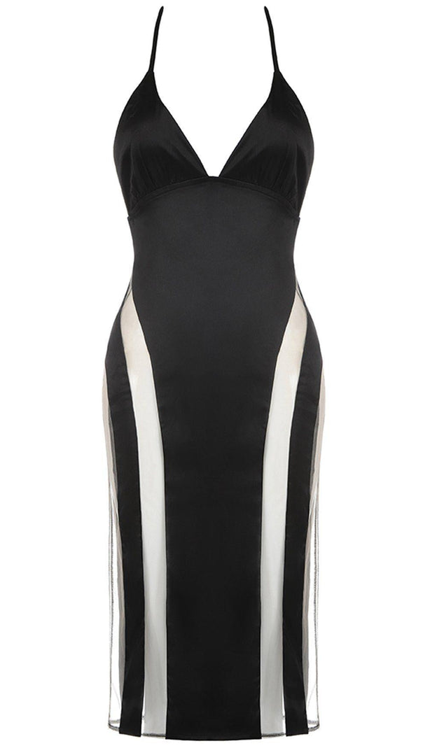 AIIZIE LACE TRANSPARENT DRESS WITH MISSING BACK STRAP - product image