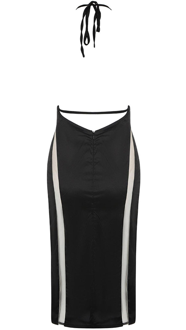 AIIZIE LACE TRANSPARENT DRESS WITH MISSING BACK STRAP - product image