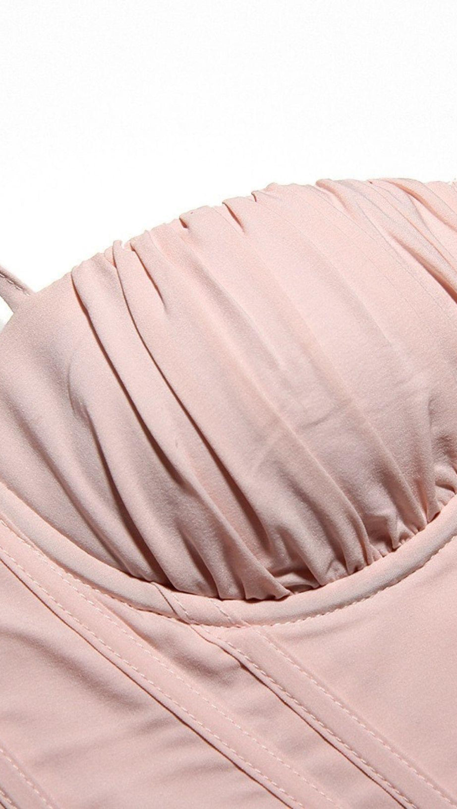 SUPERKURZES ÄRMELLOSES TOP MIT SPITZE