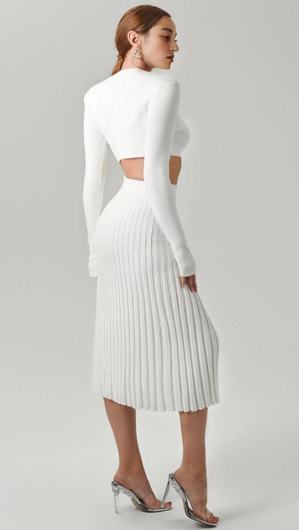 AIIZIE WHITE KNIT SET - product image