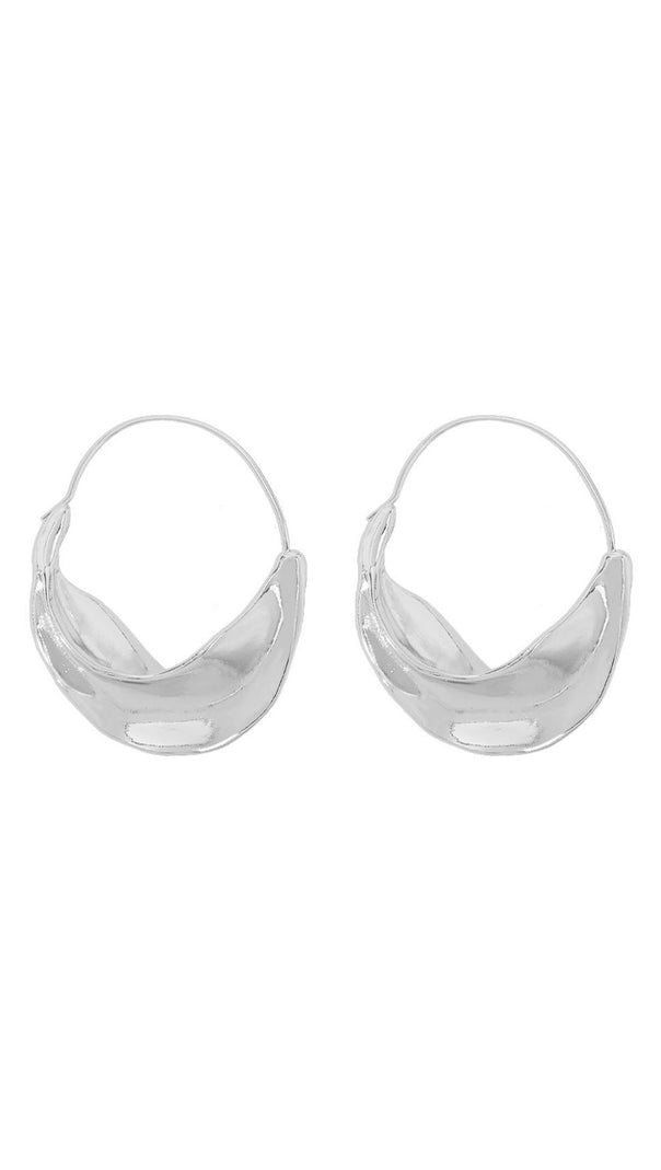 AIIZIE IRREGULAR LEAF EARRINGS - product image
