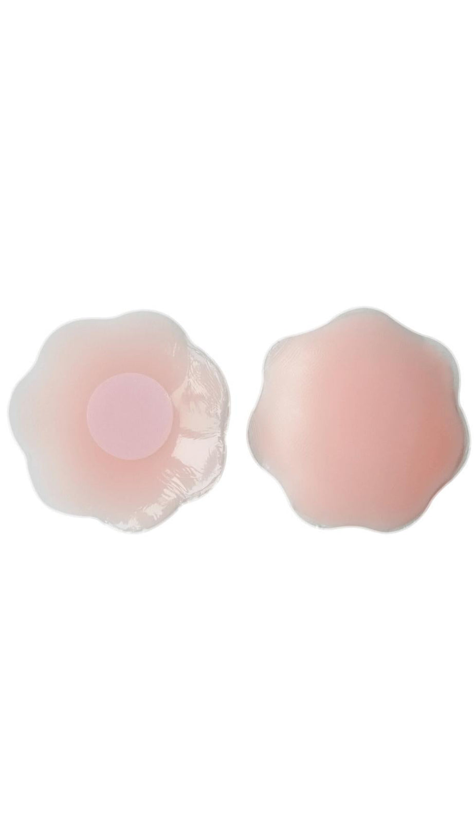 Unsichtbarer Brustaufkleber