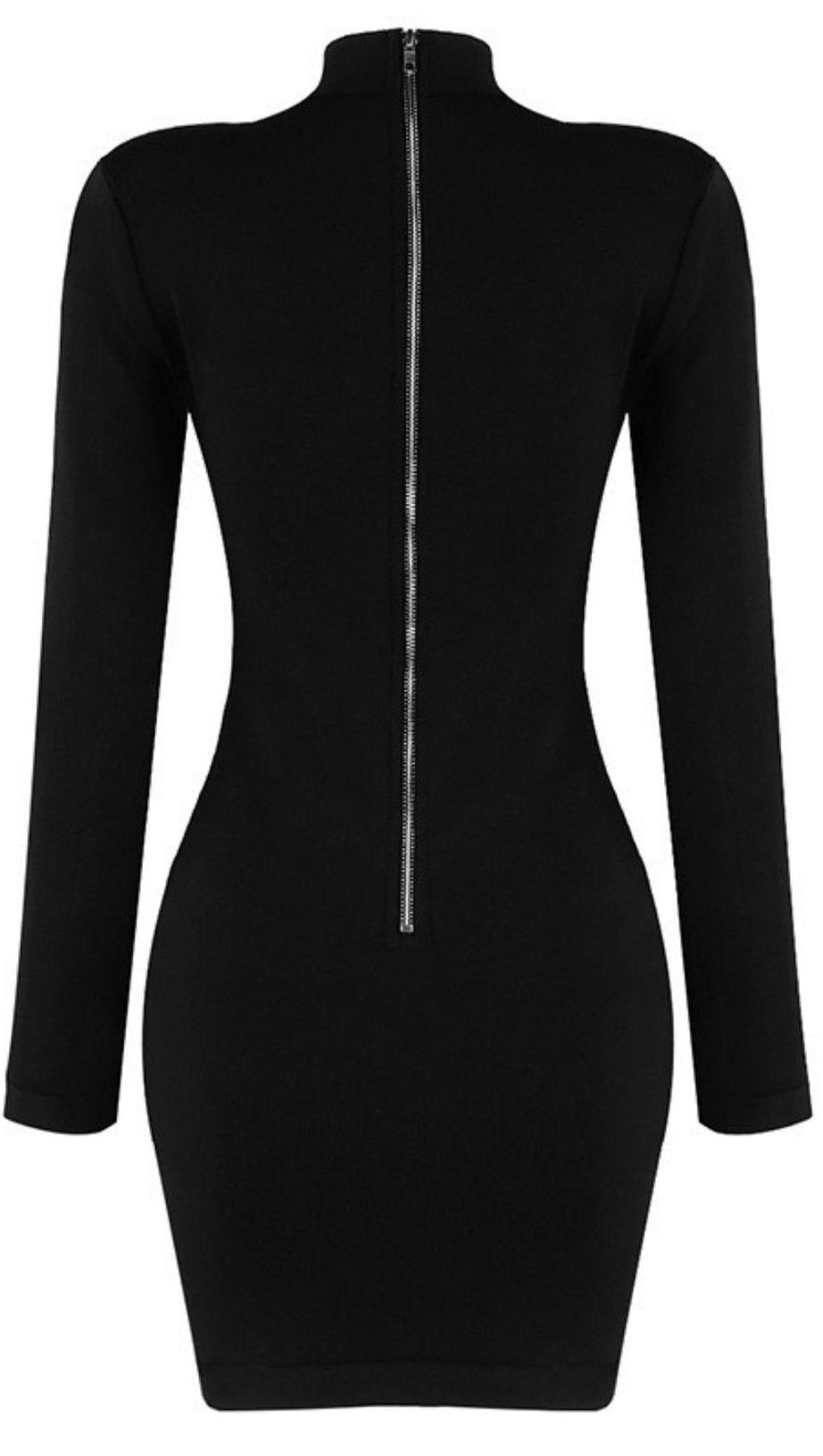 ABITO IN PIZZO CON CUCITURE CAVE.