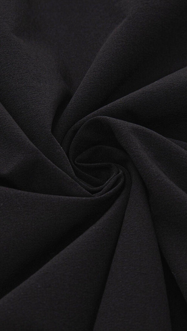 AIIZIE UMBRELLA HEMLINE MIDI DRESS IN BLACK - product image