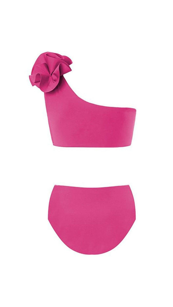 AIIZIE SHOULDER DETAIL TWO-PIECE SWIM SET - product image