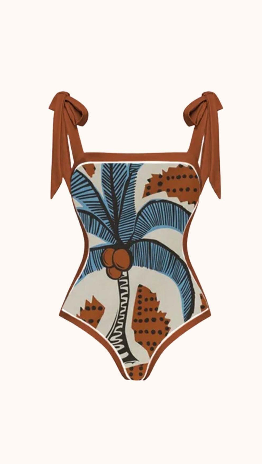 ANNAKA PRINTED SWIMWEAR TWO PIECE SET