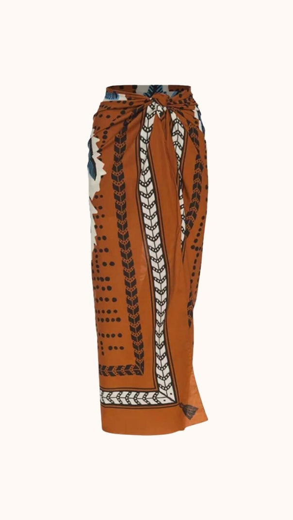 AIIZIE ANNAKA PRINTED SWIMWEAR TWO PIECE SET - product image