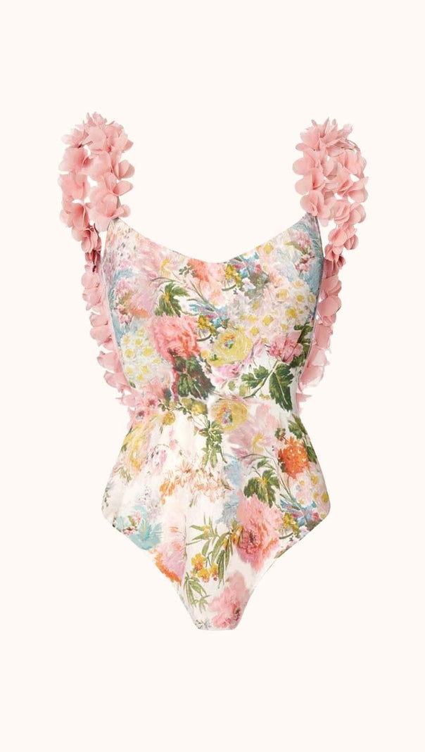 AIIZIE SHAKA PRINTED SWIMWEAR TWO PIECE SET - product image