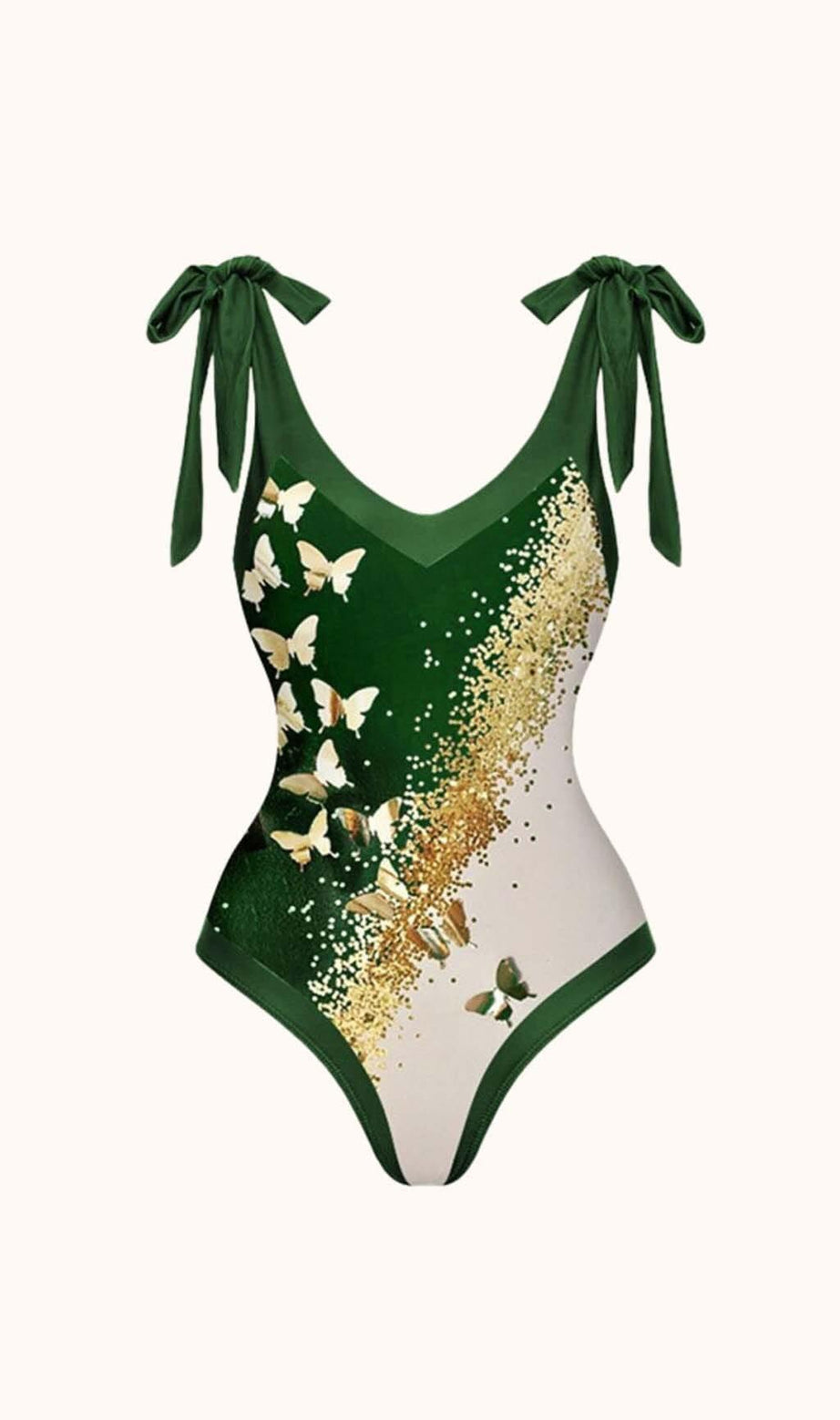 Costume da bagno Buffy in due pezzi verde