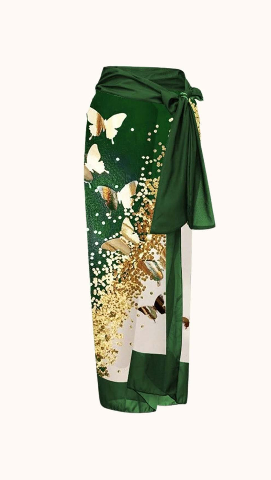 BUFFY SWIMWEAR TWO PIECE SET IN GREEN