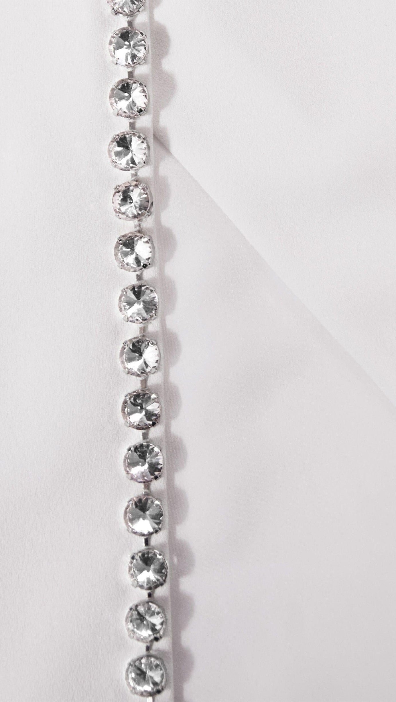 BANDAGE FEATHER CRYSTAL MINI DRESS IN WHITE