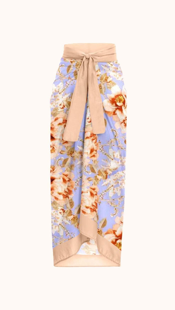 AIIZIE MAYBELLE FLORAL SWIMWEAR TWO PIECE SET - product image