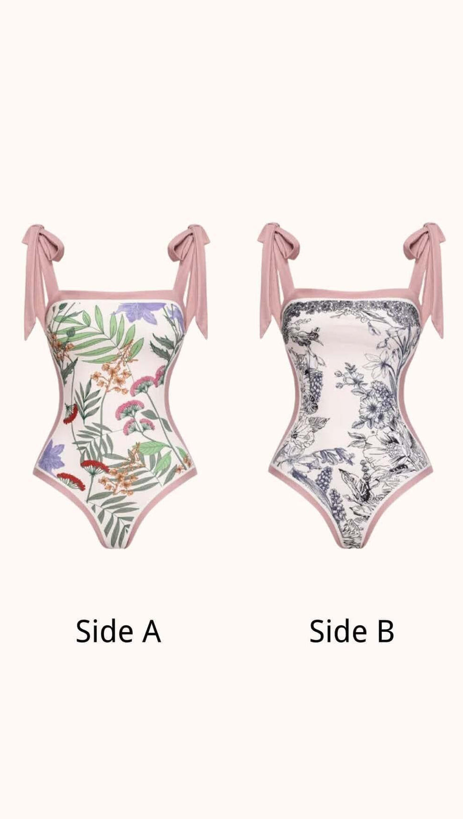 DOLLY PRINTED SWIMWEAR TWO PIECE SET