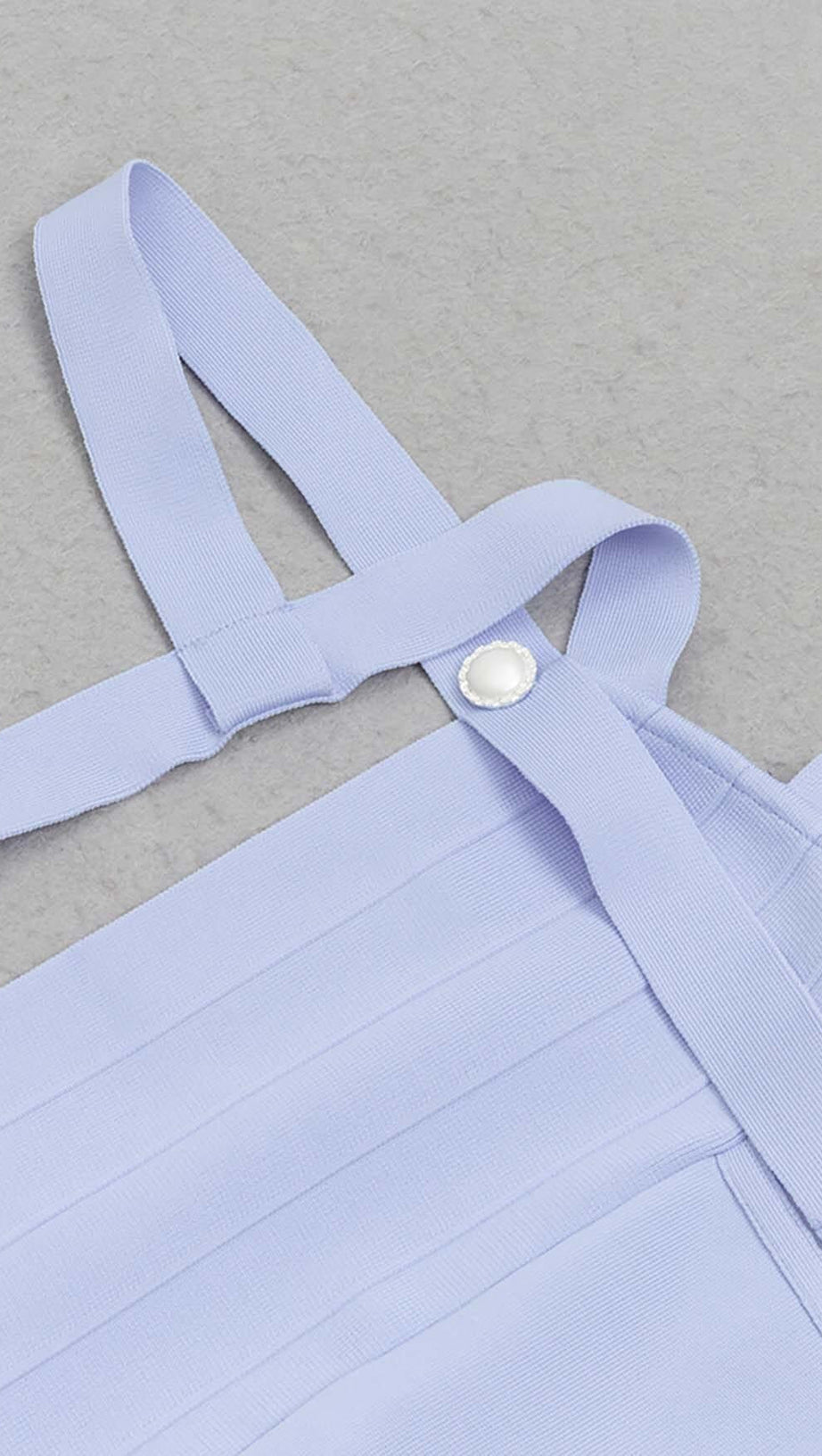 STRAPPY BANDAGE MINI DRESS IN BLUE