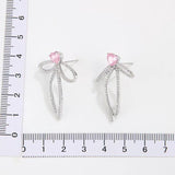 CRYSTAL BOWKNOT EARRINGS