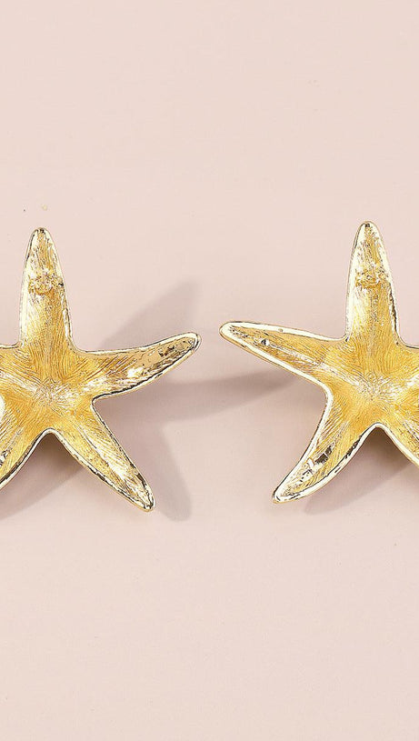 ORECCHINI STELLA MARINA BEIGE