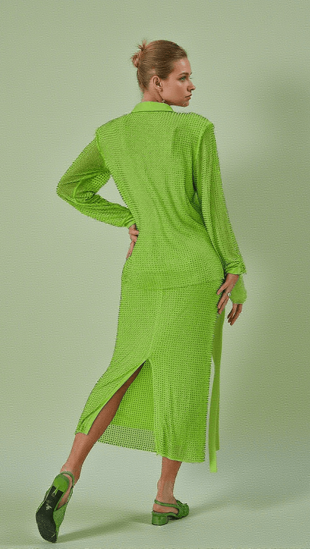 AIIZIE NERIAH CRYSTAL EMBELLISHED SET - product image