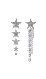 ASYMMETRICAL STAR EARRINGS