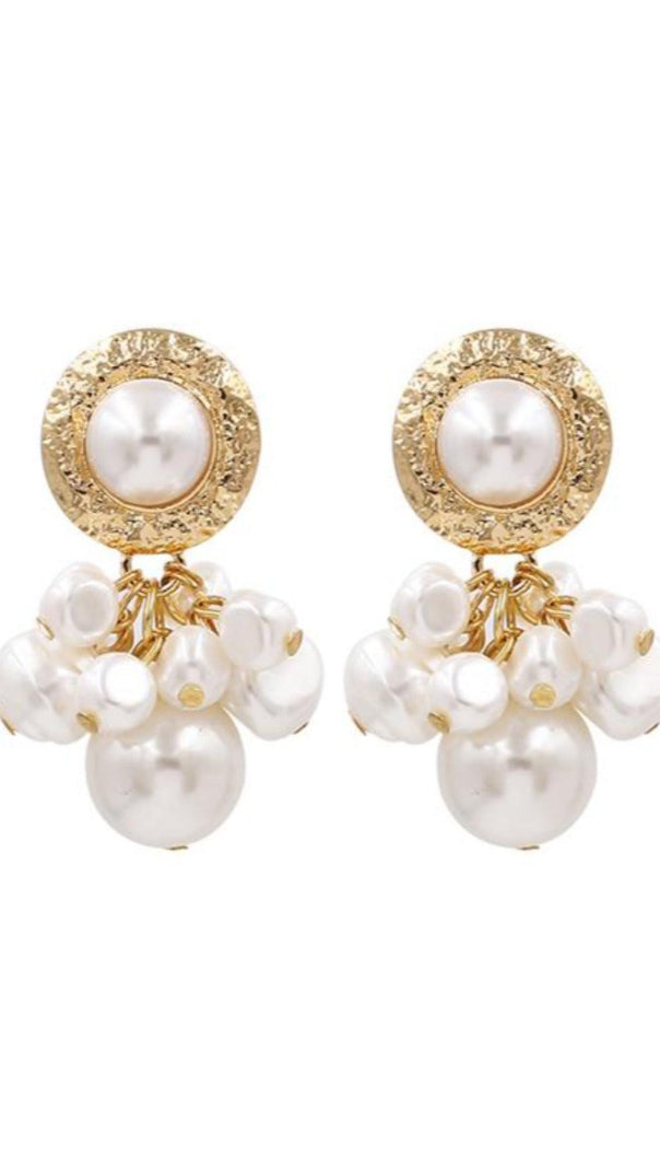 AIIZIE PEARL DETAIL EARRINGS - product image