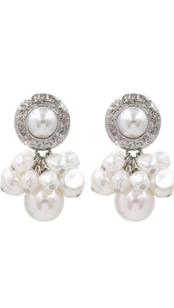 AIIZIE PEARL DETAIL EARRINGS - product image