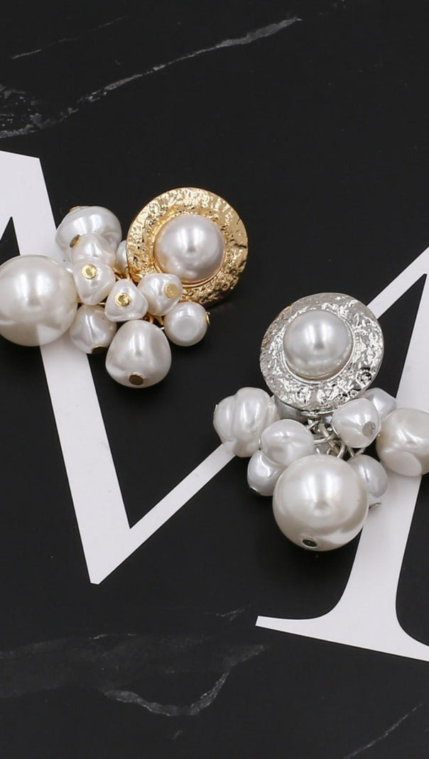 AIIZIE PEARL DETAIL EARRINGS - product image