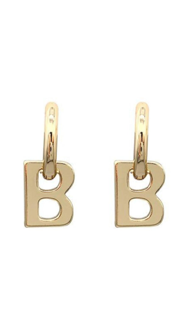 AIIZIE GOLD B DETACHABLE EARRINGS - product image