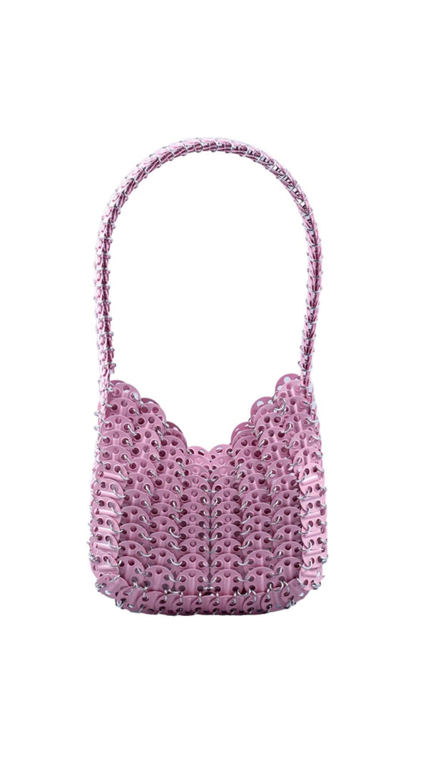 AIIZIE CHAINMAIL BAG IN PINK - product image