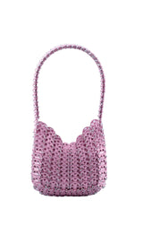 CHAINMAIL BAG IN PINK