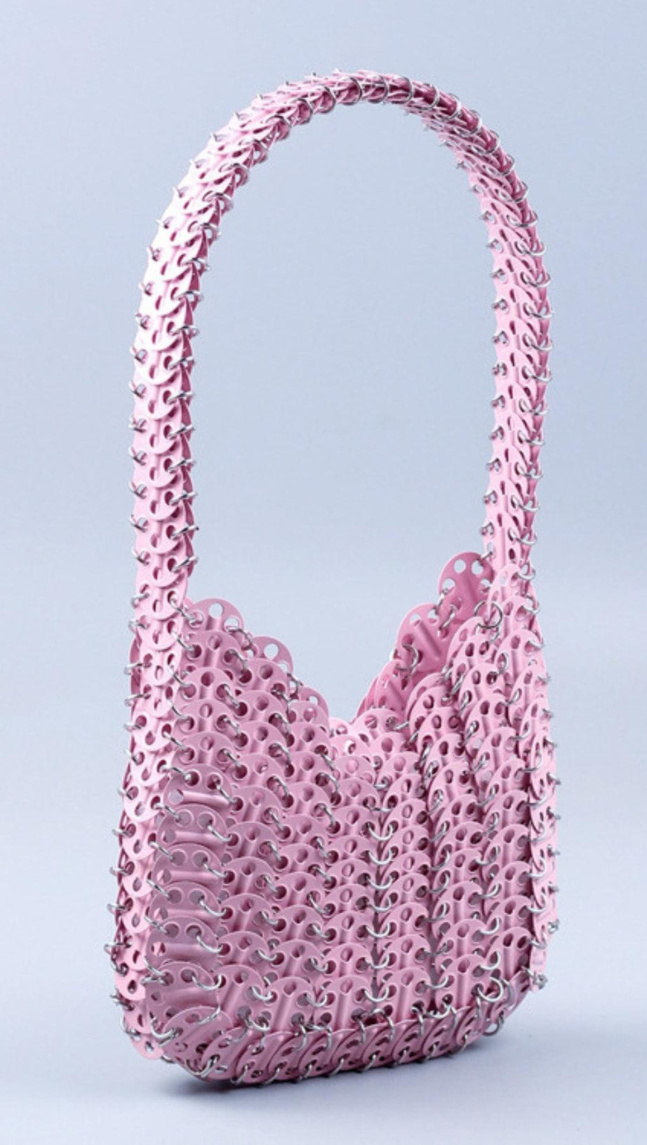 CHAINMAIL BAG IN PINK