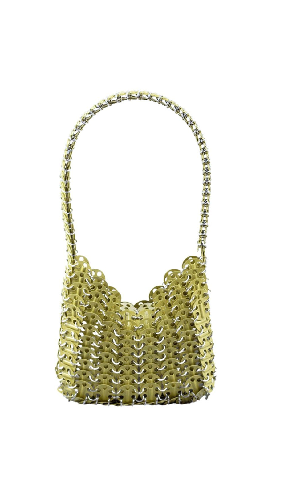 CHAINMAIL BAG IN GREEN