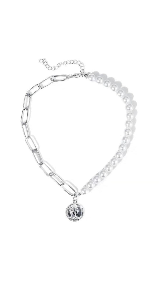 AIIZIE GOLD PEARL NECKLACE - product image