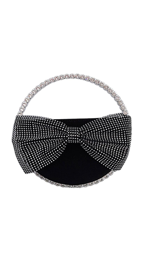 AIIZIE CRYSTAL BOW CLUTCH - product image