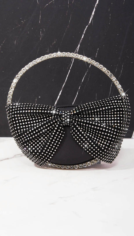 CRYSTAL BOW CLUTCH