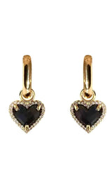 VINTAGE HEART SHAPED EARRINGS