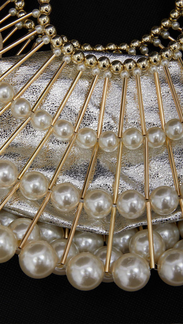AIIZIE BRAIDED PEARL BAG - product image
