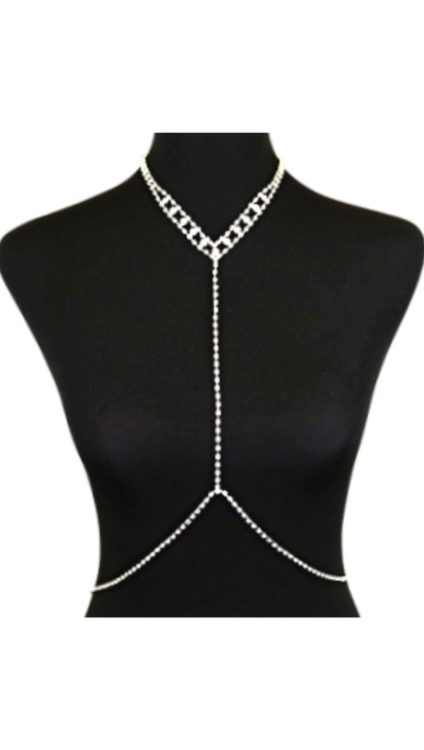 AIIZIE CRYSTAL BODY CHAIN - product image