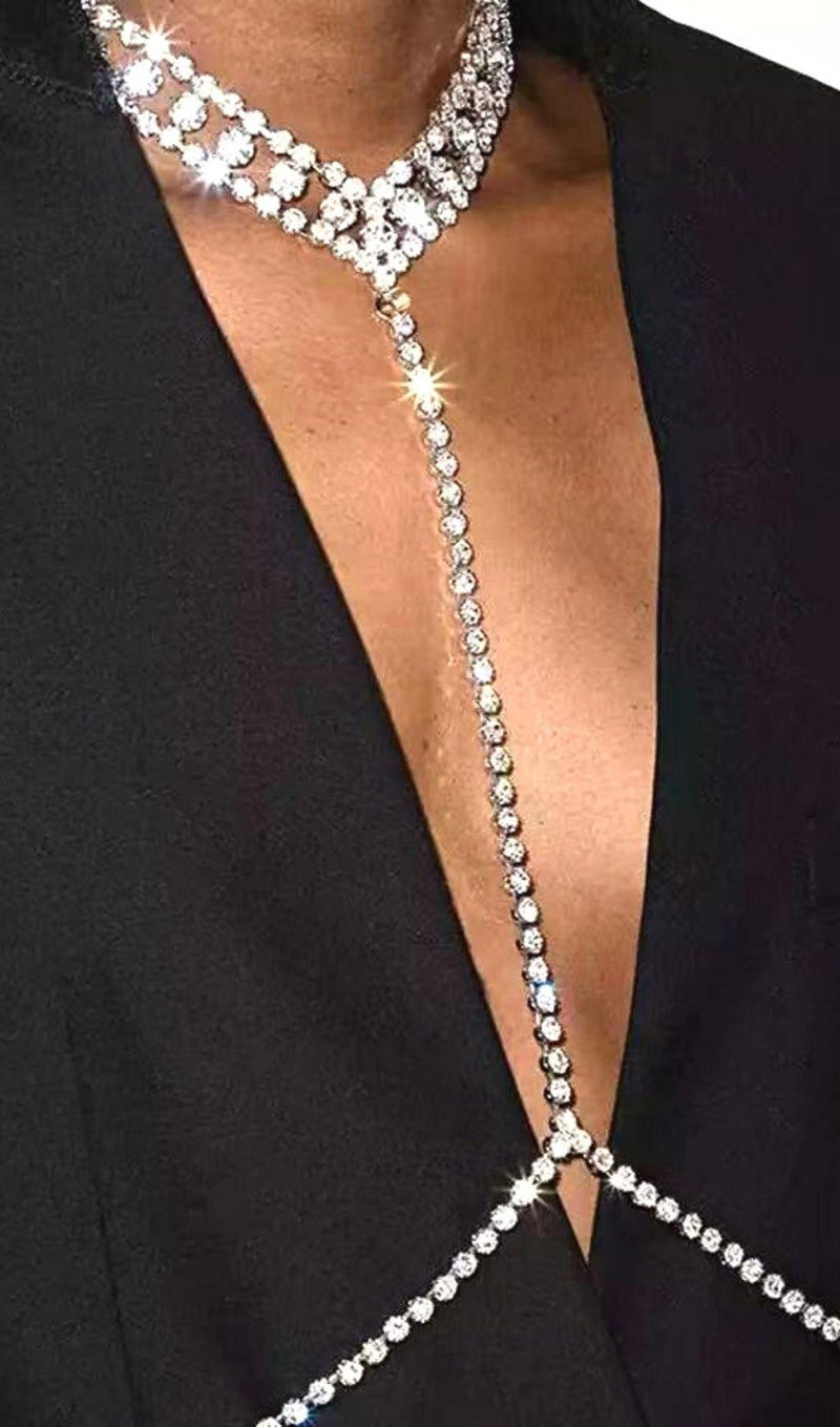 CRYSTAL BODY CHAIN